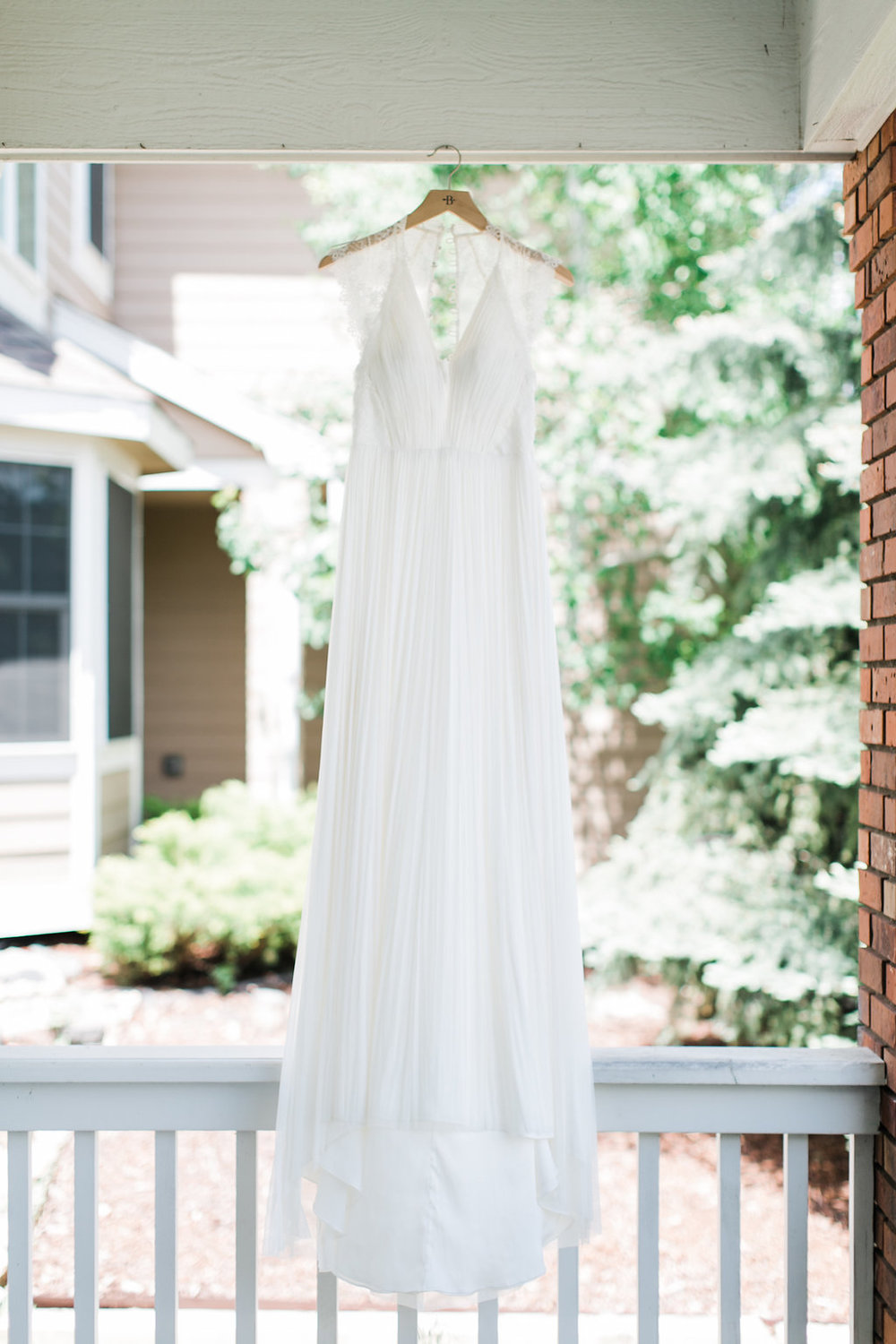 You can never go wrong with a  BHLDN wedding gown.