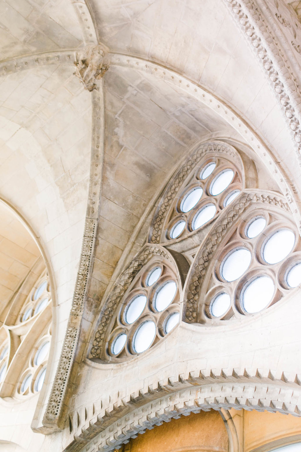 Just a few details of the interior space of Sagrada Familia.
