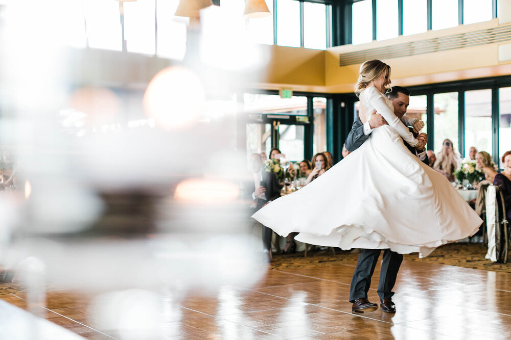 Their first dance captured ALL our hearts.